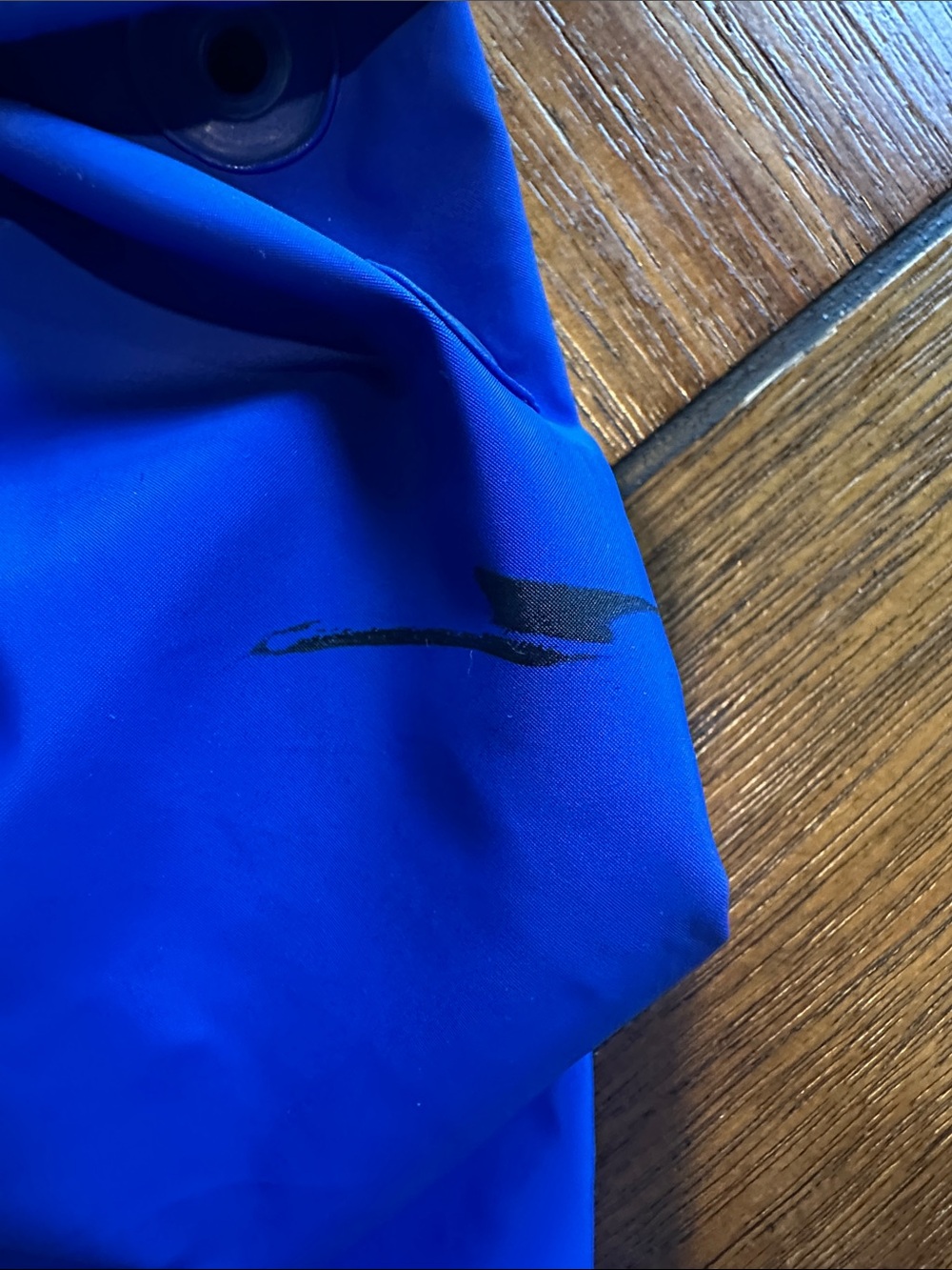 Columbia Royal Blue Hooded Raincoat - Picture 8 of 12